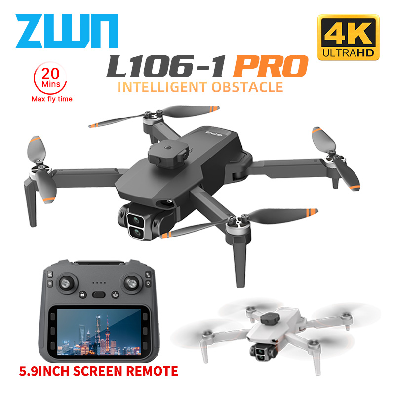 Drone Surveying - L106-1PRO GPS Drone profesional con pantalla