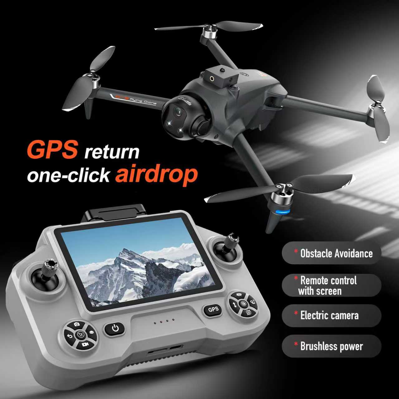 Drone Thermal Imaging - Dron Cuatricóptero FPV GPS YL059 con
