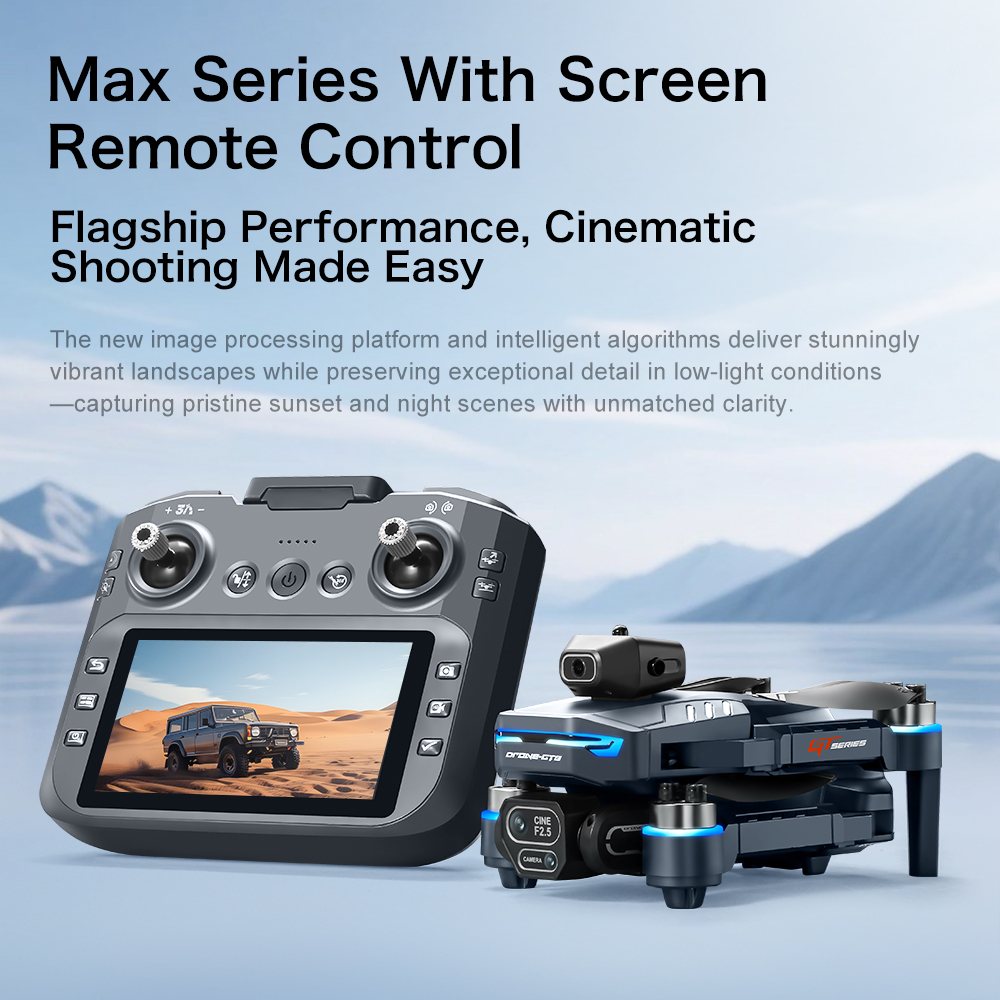 Dron RC con GPS plegable GT8,  - Drone Surveying reseña y precio