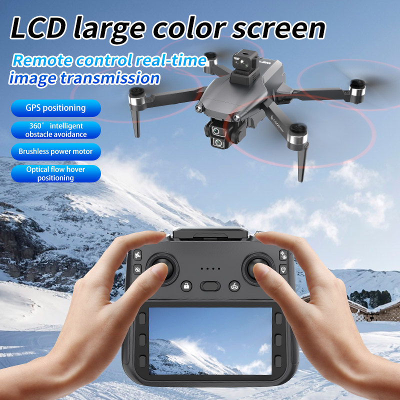 Nuevo L600-1 GPS Drone profesi - Drone Thermal Imaging reseña y precio