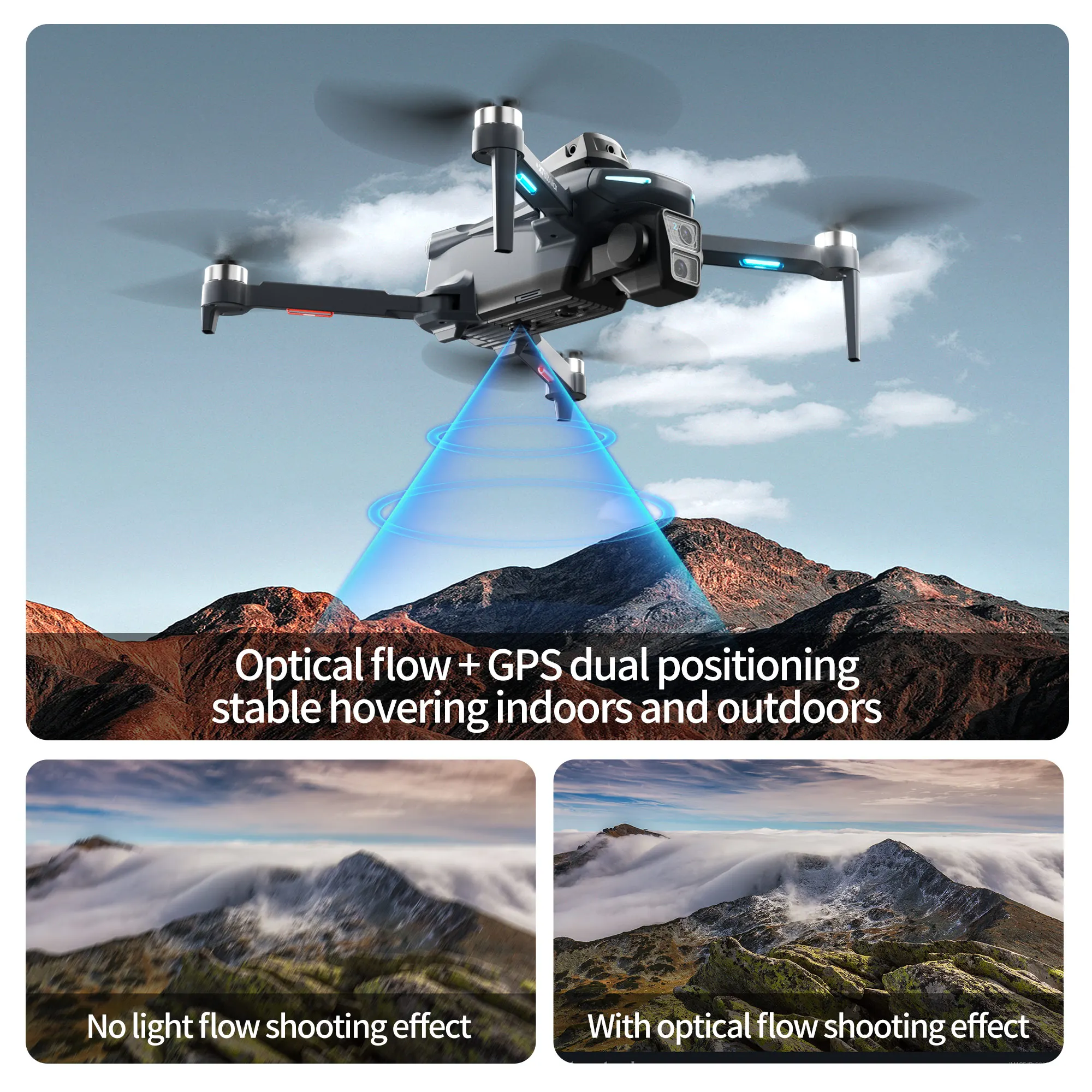 Dron GPS Original XT606 MAX HD - Drone Surveying reseña y precio